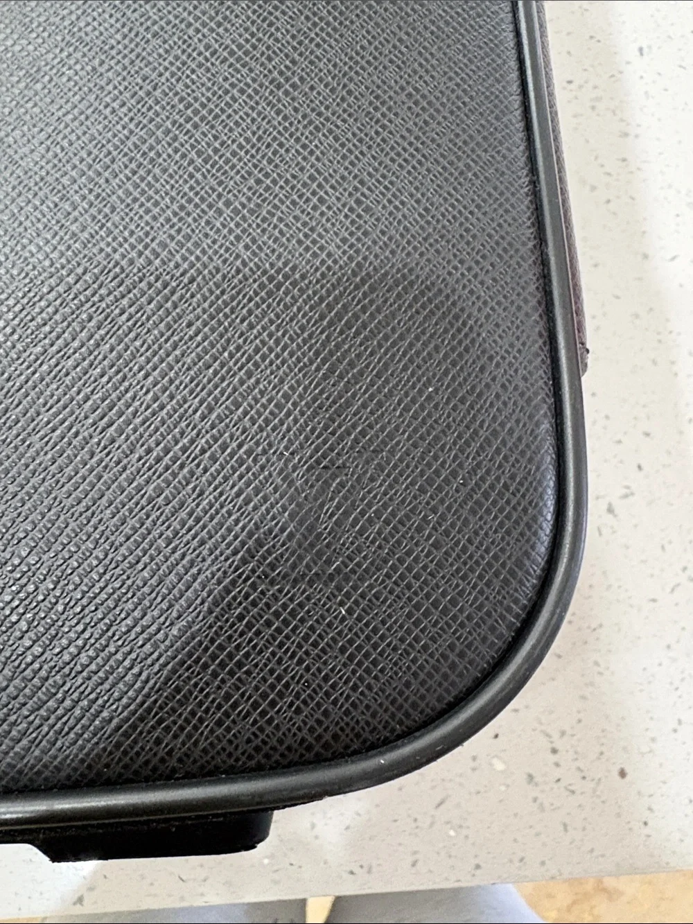 Louis Vuitton Black Men's Carry-On Suitcase - with lock and keys included